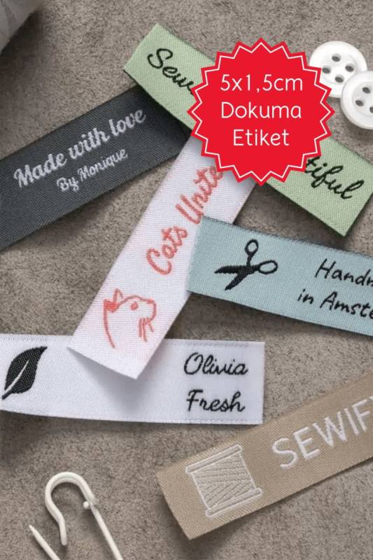 Çocuk Giyim Markaları İçin Özel Dokuma Etiketler | Cilt Dostu & Dayanıklı - 4