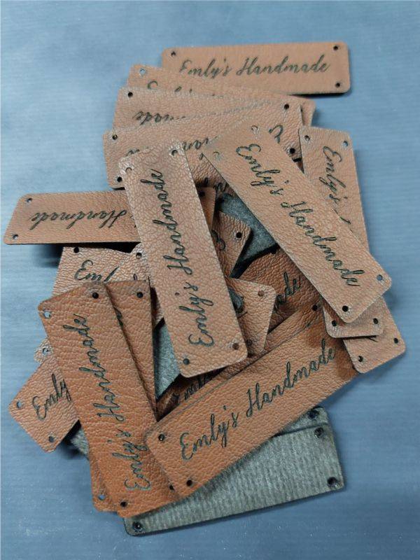 Deri Etiket 4x1cm 280 Adet - 4